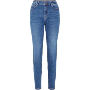 Jeans - Capri Broek - Blauw - Denim - Tapered Pasvorm