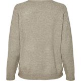 Only Trui Onllesly Kings Pullover Knt Noo 15170427 Beige/w. Melange Dames