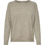 Only Trui Onllesly Kings Pullover Knt Noo 15170427 Beige/w. Melange Dames