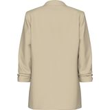 Blazer - White Pepper - Slim Fit - Sjaalkraag - 3/4-Mouwen