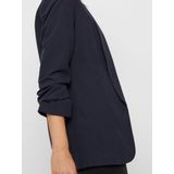 Pieces Boss 3/4 Blazer Blauw Vrouw