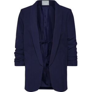 Pieces Boss 3/4 Blazer Blauw Vrouw