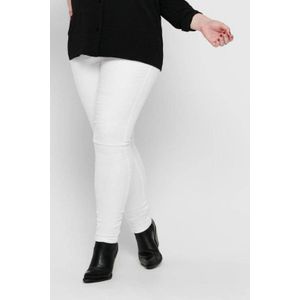 ONLY CARMAKOMA High Waist Skinny Fit Jeans CARAUGUSTA Wit