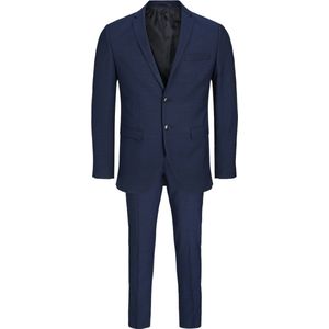 Kostuum - Volledig Gevoerd - Zwart - 77% Polyester, 22% Wol, 1% Elastaan