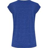 Pieces - Pcbillo Tee Lurex Stripes Noos Bc - Dames - t-Shirts