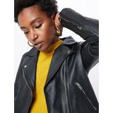 Selected - Katie - Leren Jas - Zwart - 100% Lamsleer