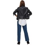 Selected - Katie - Leren Jas - Zwart - 100% Lamsleer