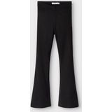 Name It - NKFFRIKKALI BOOTCUT PANT - Pantalon - Zwart - Elastische Band
