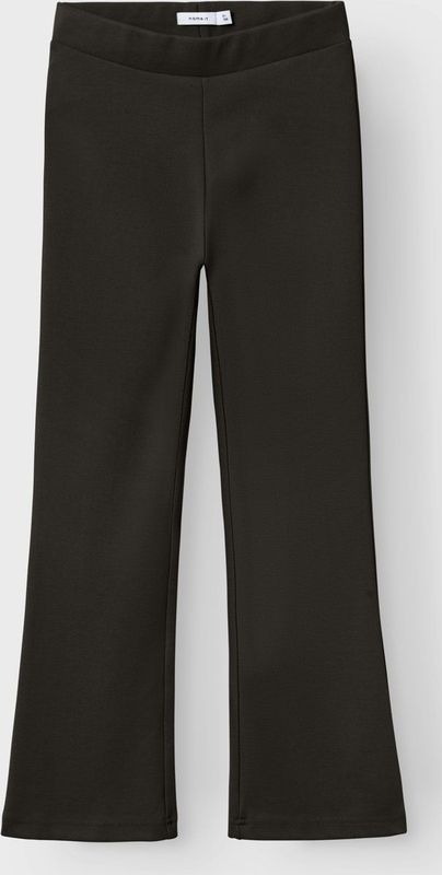 Name It - NKFFRIKKALI BOOTCUT PANT - Pantalon - Zwart - Elastische Band