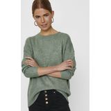 ONLY - Onlnanjing L/S Knt Noos Sweater - Groene Balsem - Dames