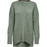 ONLY - Onlnanjing L/S Knt Noos Sweater - Groene Balsem - Dames