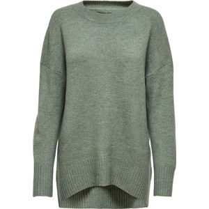 ONLY - Onlnanjing L/S Knt Noos Sweater - Groene Balsem - Dames