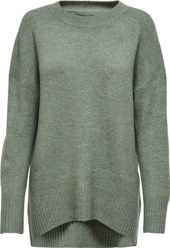 ONLY - Onlnanjing L/S Knt Noos Sweater - Groene Balsem - Dames
