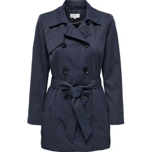 Only Onlvalerie Trenchcoat Otw Noos Dames Jas Night Sky