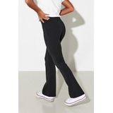 ONLY GIRLS - Flared Fit Legging - Zwart - Elastisch - Uitlopende Pijpen