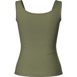 Tanktops - Knoopdetail - Nauwsluitende Pasvorm - Luchtige Stof - Stretchy Design