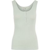 Tanktops - Knoopdetail - Nauwsluitende Pasvorm - Luchtige Stof - Stretchy Design