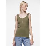 Tanktops - Knoopdetail - Nauwsluitende Pasvorm - Luchtige Stof - Stretchy Design