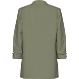 Blazer - Deep Lichen Green - Sjaalkraag - 3/4-Mouwen - Slim Fit