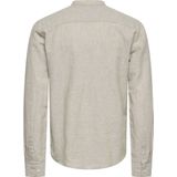 Only & Sons - ONSCAIDEN - Longsleeve - Beige - Katoen/Linnen