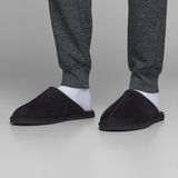 Jack & Jones - Jfwdudely - Slippers - Antraciet - 100% Polyester - Comfortabele Rubberen Zool