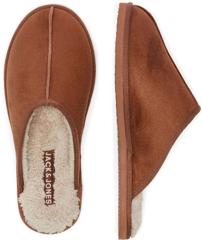 Jack & Jones - JFWDUDELY - Pantoffel - Almond - Microfiber