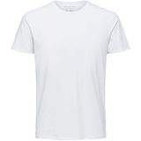 T-shirt - Bright White - Korte Mouwen - Normale Pasvorm