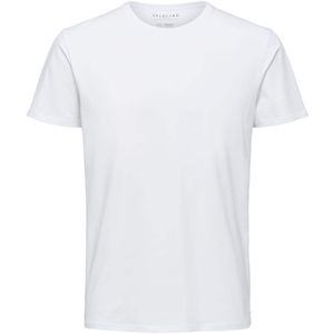 T-shirt - Bright White - Korte Mouwen - Normale Pasvorm
