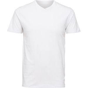 Selected Slhnewpima Ss v-Neck Tee b Heren t-Shirt