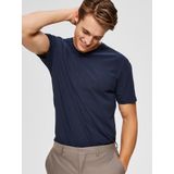 Selected Slhnewpima Ss v-Neck Tee b Heren t-Shirt