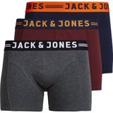 JACK & JONES JUNIOR - Boxershorts - Multicolor - Katoen - Set van 3