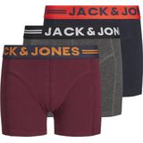 JACK & JONES JUNIOR - Boxershorts - Multicolor - Katoen - Set van 3