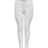 Only Carmakoma Caraugusta Hw Skinny Jeans White Noos Dames Jeans