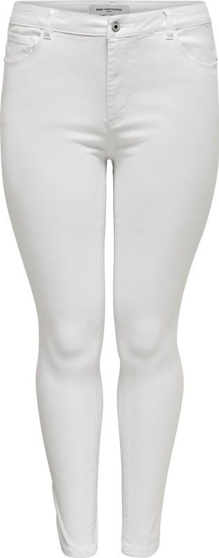 Only Carmakoma Caraugusta Hw Skinny Jeans White Noos Dames Jeans