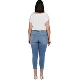 ONLY Carmakoma dames jeans, lichtblauw denim