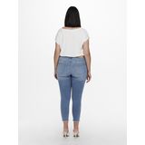 ONLY Carmakoma dames jeans, lichtblauw denim