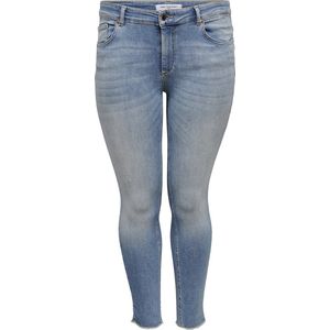 Carwilly - Regular Waist Skinny Fit Jeans - Blauw - Denim
