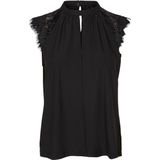 Vero Moda Vmmilla Sl Lace Tee Ga Noos Dames Top