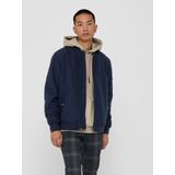 Bomber Jacker - Capuchon - Lange Mouwen - Polyester Voering