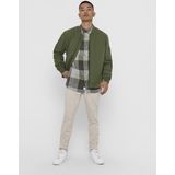 Onsjack - Bomber Jacker - Met Capuchon - Lange Mouwen - Polyester Voering