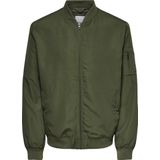 Onsjack - Bomber Jacker - Met Capuchon - Lange Mouwen - Polyester Voering