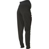 Zwangerschapsbroek - Zwart - Katoen - Rekbare Buikband