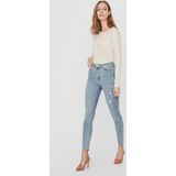 Vero Moda Jeans Vmsophia Hr Skinny Destr J Am314 No 10225526 Light Blue Denim Dames