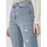 Vero Moda Jeans Vmsophia Hr Skinny Destr J Am314 No 10225526 Light Blue Denim Dames