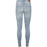 Vero Moda Jeans Vmsophia Hr Skinny Destr J Am314 No 10225526 Light Blue Denim Dames