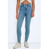 Noisy may Jeans Nmcallie Hw Skinny Jeans Vi059lb Noos 27010813 Light Blue Denim Dames