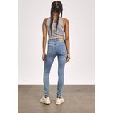 Noisy may Jeans Nmcallie Hw Skinny Jeans Vi059lb Noos 27010813 Light Blue Denim Dames