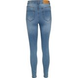 Noisy may Jeans Nmcallie Hw Skinny Jeans Vi059lb Noos 27010813 Light Blue Denim Dames
