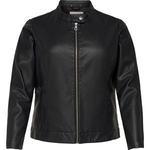 ONLY CARMAKOMA Lederimitatjacke "CARROBBER FAUX LEATHER JACKET NOOS"