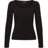 Vero Moda Vmmaxi My Ls Soft Uneck Noos Dames t-Shirt